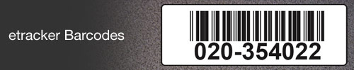 etracker barcodes