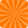 hologram sticker orange