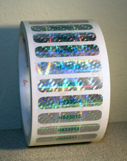 hologram stickers