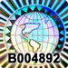 serialized hologram stickers