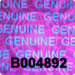 serialized hologram stickers