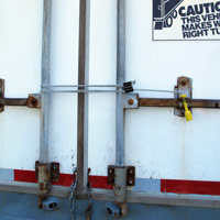 cable seal on trailer