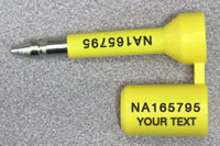 Bolt Security Seals Custom