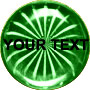 Dome Hologram Sticker, Green