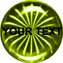 Dome Hologram Sticker, Lime Green