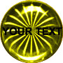 Dome Hologram Sticker, Yellow