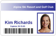 custom photo id membership card