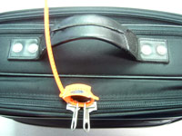 Plastic Seal on Luggage