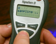 taggant reader