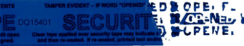 tamper evident tape