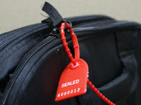 mechanical security seal, typical application