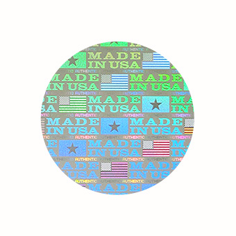 Stock hologram label