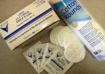 security label prep pads