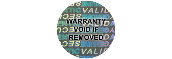 Hologram Labels, Serial Numbers