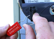 Plastic Padlock Seals for Meters