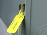 Heavy Duty Plastic Seal on Truck Trailer