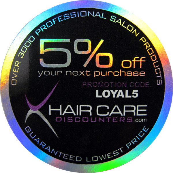 Promotional Hologram Label