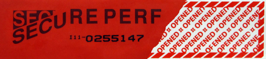 Tamper Evident Security Tape