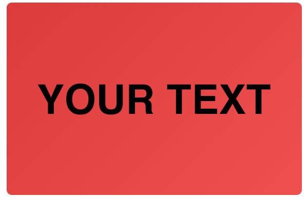 Tamper Evident Security Label