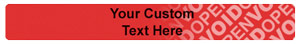Tamper Evident Security Label