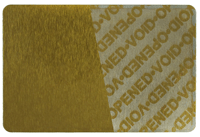 Tamper Evident Security Label Tamper Pattern