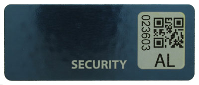 Tamper Evident Security Label