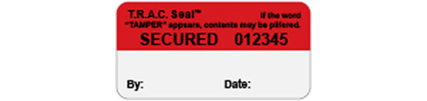 Red high residue TRAC seal