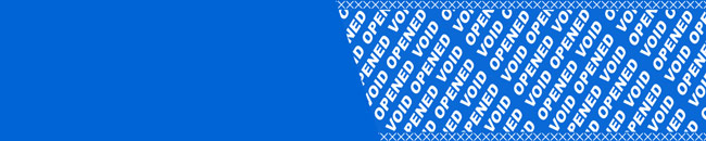 Tamper Evident Security Tape