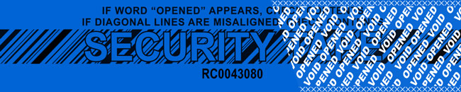 Tamper Evident Security Tape