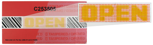 Super Seal Tampered Super Seal Tampered