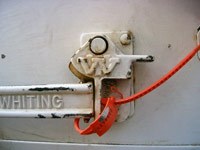 Heavy Duty Plastic Seal on Truck Trailer