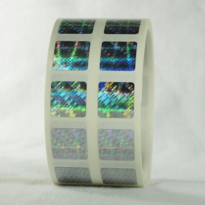 Hologram Stickers, Original Authentic, 1 x 2 in, Rectangle, Roll of 1000,  XOA20-08AA - NovaVision