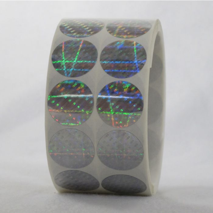 Hologram Stickers, Original Authentic, 1 x 2 in, Rectangle, Roll of 1000,  XOA20-08AA - NovaVision