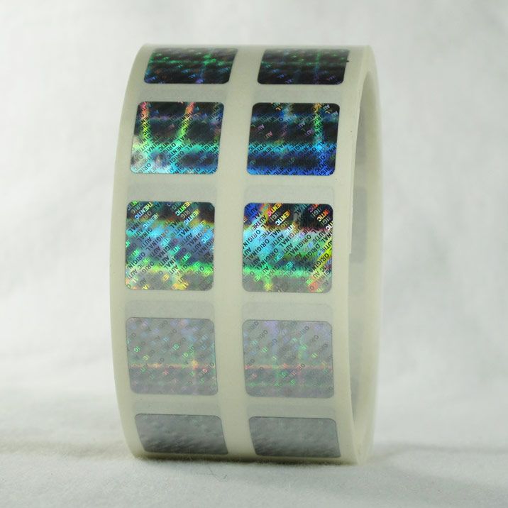 Hologram Stickers, Original Authentic, .75 in, Square, XOA20-04 - NovaVision