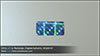 Hologram Sticker, 0.5" x 1", Silver, Original Authentic, Rectangle, HOA20-57