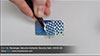 Hologram Sticker, 2" x 1", Silver, Genuine Authentic Security Valid, Rectangle, XAV40-08