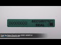 Retail Gas Station Security Label - SSG21-36GNP-UV