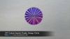 .95" Custom Imprint, Purple, Sweep, Circle