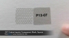 .95" Custom Imprint, Transparent, Blank, Square