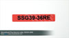 0.5"x2.875" SecureGuard Plus Label, Red, Serial Numbered